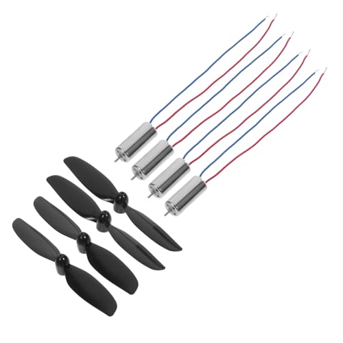 INOOMP 1 Satz Hohlbecher Motor Spinnmotor für Requisiten kernloser Mini-Motor rc hubschrauber motor Modellflugzeugmotor RC-Elektromotoren Kernloser Motor Plastik Black von INOOMP