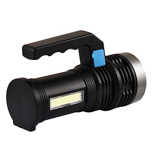 INOOMP Usb Aufladbare Notfall-taschenlampe für Den Außenbereich Tragbar Robustes Material Regenfest für Camping Wandern von INOOMP