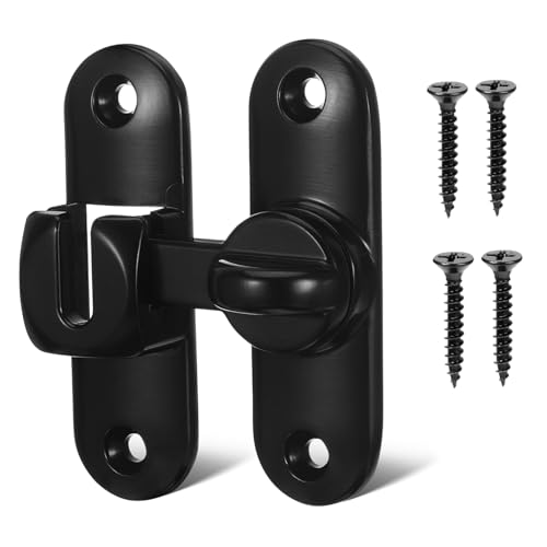 INOOMP 1 Satz Schiebetür Riegel aus Flip Türschloss Installieren Robust und Sicher für Scheunentüren und Außentüren INOOMP 1 Satz Schiebetür Riegel aus Flip Türschloss Installieren Robust und Sicher für Scheunentüren und Außentüren von INOOMP