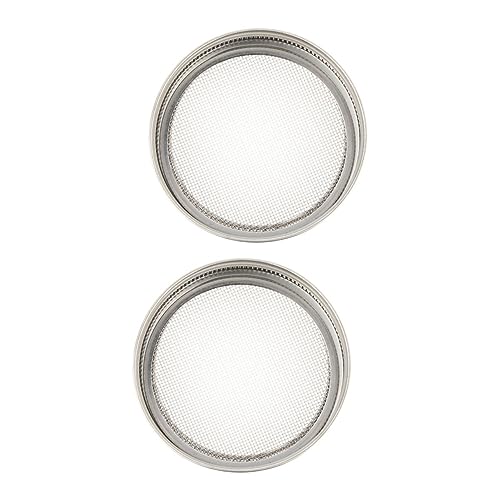 INOOMP 1 Satz Sprossendeckel Für Einmachgläser Sprouting Jar Strainer Screen Rostfrei Leicht Zu Reinigen Für Und Flüssigkeiten 2 Stück INOOMP 1 Satz Sprossendeckel Für Einmachgläser Sprouting Jar Strainer Screen Rostfrei Leicht Zu Reinigen Für Und Flüssigkeiten 2 Stück von INOOMP