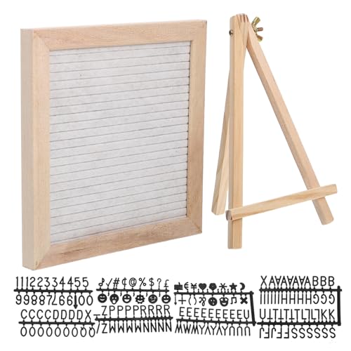 INOOMP 1 Set Buchstabentafel-Schild mit rustikalem Vintage-Rahmen und Ständer – austauschbare Buchstabentafel für Geschenke zur Schwangerschaftsankündigung INOOMP 1 Set Buchstabentafel-Schild mit rustikalem Vintage-Rahmen und Ständer – austauschbare Buchstabentafel für Geschenke zur Schwangerschaftsankündigung von INOOMP