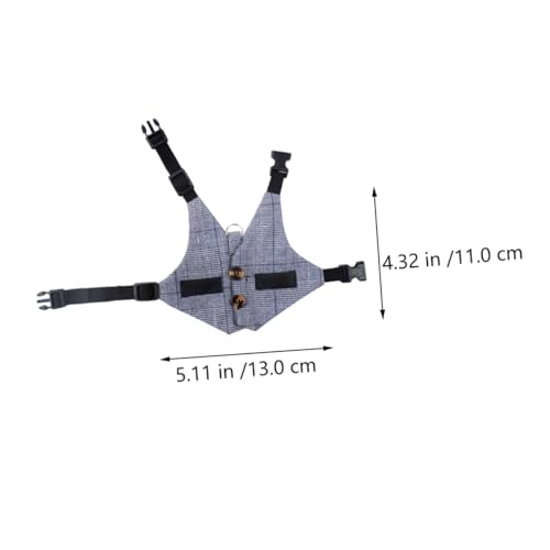 INOOMP 1 Set Hasenanzug Kaninchen Haustierpfleger Hasenleine Verstellbares Geschirr Für Den Innenbereich Kleidung Mit Leine Leinen Für Kleintiere Hasenweste Hasen Laufgeschirr INOOMP 1 Set Hasenanzug Kaninchen Haustierpfleger Hasenleine Verstellbares Geschirr Für Den Innenbereich Kleidung Mit Leine Leinen Für Kleintiere Hasenweste Hasen Laufgeschirr von INOOMP