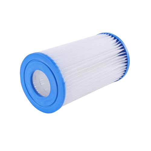 INOOMP 1 Stück Poolwasserpumpenfilter Wiederverwendbarer Filter für Klare Wasserreinigung im Schwimmbad Faltbares Design zur Effektiven Auffangung von Schmutz und Verunreinigungen von INOOMP