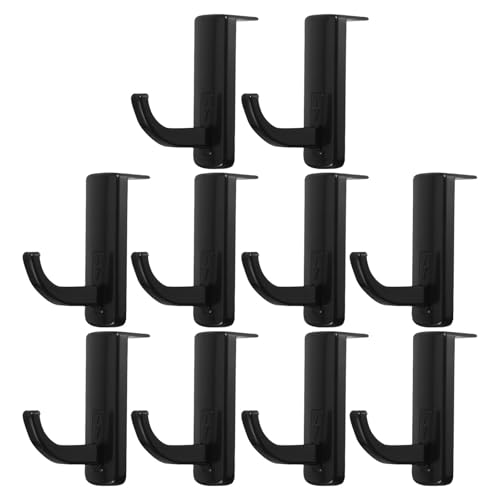 INOOMP 10 Stück Monitor-Kopfhörerständerhaken – Schwarzer Klebehaken für Gaming-Headset – Platzsparender Monitor-Bildschirmhalter aus Kunststoff für Over-Ear INOOMP 10 Stück Monitor-Kopfhörerständerhaken – Schwarzer Klebehaken für Gaming-Headset – Platzsparender Monitor-Bildschirmhalter aus Kunststoff für Over-Ear von INOOMP
