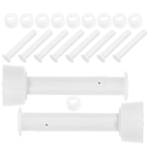 INOOMP 10 Stück Schwimmbadzubehör Ersatzteil Für Schwimmen Stecker Stifte Universal- Pools Mit Gewinde Pool-pins Rechteckiges Becken Gaspedalgriffe Drosselrohr Weiß Abs von INOOMP