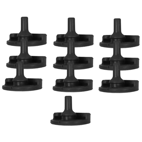 INOOMP 10 Stück Silikon Airfryer Ersatzteile Hitzebeständige Air Fryer Bumper Schutzfüße mit Abgerundeten Ecken für Korb und Backblech Schutz für Heißluftfritteuse Zubehör INOOMP 10 Stück Silikon Airfryer Ersatzteile Hitzebeständige Air Fryer Bumper Schutzfüße mit Abgerundeten Ecken für Korb und Backblech Schutz für Heißluftfritteuse Zubehör von INOOMP