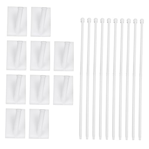 INOOMP 10 Stück Teiliges Auto fahnenmast Saugnapf Halterung Robust Wetterfest Vielseitig für Autofenster Außen Geeignet Einfache Anbringung Langlebig für Fahrzeugdekoration INOOMP 10 Stück Teiliges Auto fahnenmast Saugnapf Halterung Robust Wetterfest Vielseitig für Autofenster Außen Geeignet Einfache Anbringung Langlebig für Fahrzeugdekoration von INOOMP