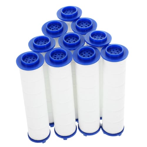 INOOMP 10 Stück Teiliges Duschkopf Filter mit Austauschbarem PP Baumwollfilter Verdickter Wasserfilter für Badezimmer Effizienter Sprühkopf Filter zur Wasserreinigung und INOOMP 10 Stück Teiliges Duschkopf Filter mit Austauschbarem PP Baumwollfilter Verdickter Wasserfilter für Badezimmer Effizienter Sprühkopf Filter zur Wasserreinigung und von INOOMP