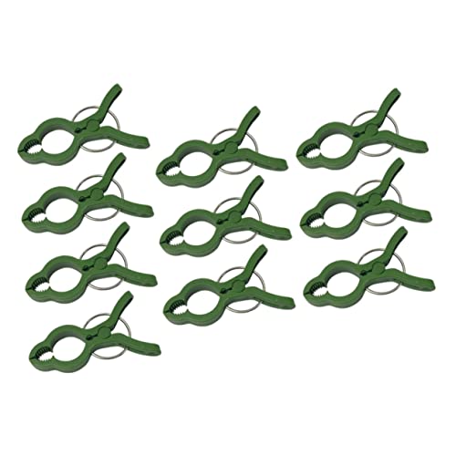 INOOMP 10 Stück Teiliges Grün Robuste Kunststoff Clips zur Zweigfixierung Flexibel Langlebig Einfache Anbringung für Topfpflanzen und Gartenpflanzen für Zimmerpflanzen und Rankhilfen INOOMP 10 Stück Teiliges Grün Robuste Kunststoff Clips zur Zweigfixierung Flexibel Langlebig Einfache Anbringung für Topfpflanzen und Gartenpflanzen für Zimmerpflanzen und Rankhilfen von INOOMP