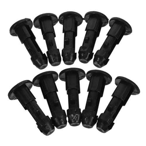 INOOMP 10 Stück Teiliges Kunststoff Mülltonnendeckel Schnallen Langlebige Verschlüsse für Abfallbehälter Einfache Montage Wetterfest für Außenbereich und Professionellen Einsatz INOOMP 10 Stück Teiliges Kunststoff Mülltonnendeckel Schnallen Langlebige Verschlüsse für Abfallbehälter Einfache Montage Wetterfest für Außenbereich und Professionellen Einsatz von INOOMP