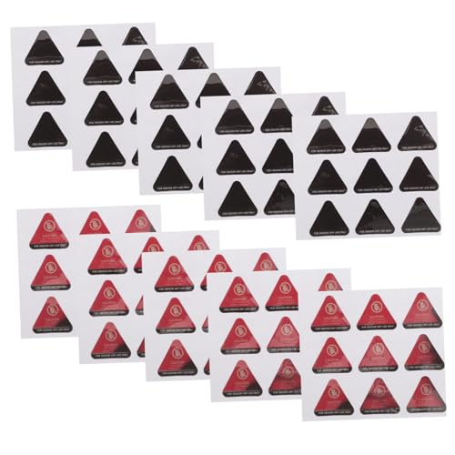 INOOMP 10 Stück Temperaturanzeigende Warnaufkleber für Heiße Oberflächen Hitzebeständig Selbstklebend Wiederverwendbar Sichtbar Geeignet für Wasserkocher und Haushaltsgeräte INOOMP 10 Stück Temperaturanzeigende Warnaufkleber für Heiße Oberflächen Hitzebeständig Selbstklebend Wiederverwendbar Sichtbar Geeignet für Wasserkocher und Haushaltsgeräte von INOOMP