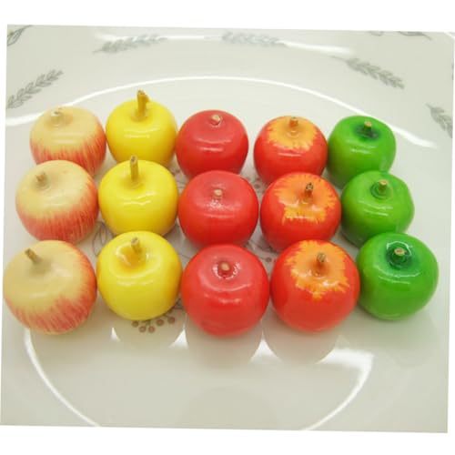 INOOMP 100 Stück Miniatur Künstliche Früchte Lebensechte Apfel Deko Basteln Simulation Obst Requisiten für Zuhause Laden Tischdekoration Mixfarben INOOMP 100 Stück Miniatur Künstliche Früchte Lebensechte Apfel Deko Basteln Simulation Obst Requisiten für Zuhause Laden Tischdekoration Mixfarben von INOOMP