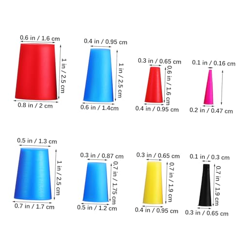 INOOMP 110 Stück Teiliges Silikon Stopfen Konische Lab Stoppers Hitzebeständig Flexibel Verschiedene für Flaschen Rohre Wiederverwendbar Bpa frei Langlebig INOOMP 110 Stück Teiliges Silikon Stopfen Konische Lab Stoppers Hitzebeständig Flexibel Verschiedene für Flaschen Rohre Wiederverwendbar Bpa frei Langlebig von INOOMP