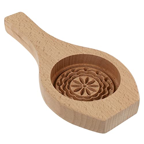 INOOMP 1Stück Hölzerne Mondkuchenform Kreative Backform für DIY Runde Form mit Floralen Design für Leckere Mondkuchen und Gebäck Leicht zu Entformen Reinigen INOOMP 1Stück Hölzerne Mondkuchenform Kreative Backform für DIY Runde Form mit Floralen Design für Leckere Mondkuchen und Gebäck Leicht zu Entformen Reinigen von INOOMP