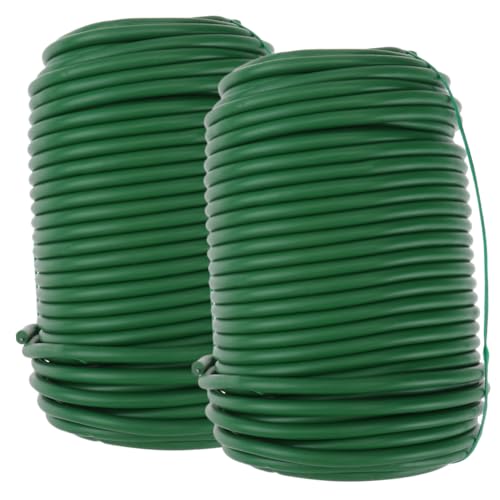 INOOMP 2 Rollen Pflanzenbinder Flexible Gartenschnur zum Fixieren und Stützen von Kletterpflanzen Wetterbeständig Einfach zu Binden für Gartenpflanzen und Tomaten INOOMP 2 Rollen Pflanzenbinder Flexible Gartenschnur zum Fixieren und Stützen von Kletterpflanzen Wetterbeständig Einfach zu Binden für Gartenpflanzen und Tomaten von INOOMP