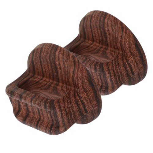 INOOMP 2 Stück Anti scald Topfdeckelgriff Ersatz Bakelit Deckelknopf Hitzebeständig Verschleißfest Ergonomisch Passend für Kleine Töpfe und Pfannen Einfache Montage von INOOMP