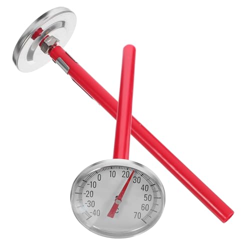 INOOMP 2 Stück Autoklimaanlagen -Thermometer Thermometer für Klimaanlage Thermometer für Auto Klimathermometer Auto rot von INOOMP