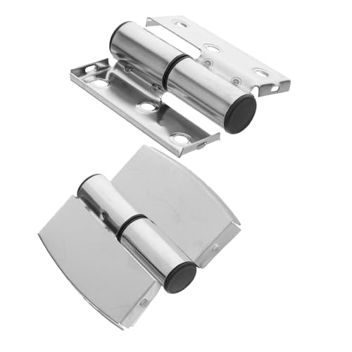 INOOMP 2 Stück Badezimmer-Trennwandbeschläge: Verdeckte Edelstahlscharniere für faltbare Badezimmertüren – Hochleistungs-Trennwandtürbeschläge INOOMP 2 Stück Badezimmer-Trennwandbeschläge: Verdeckte Edelstahlscharniere für faltbare Badezimmertüren – Hochleistungs-Trennwandtürbeschläge von INOOMP