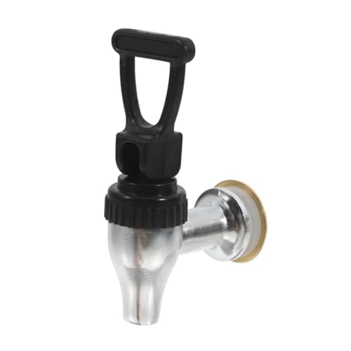 INOOMP 2 Stück Edelstahl Getränkespender Ersatzhahn mit Präziser Durchflussregelung Robust und Vielseitig Kompatibel für Wasser Milchbehälter Installieren und Reinigen von INOOMP