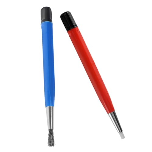 INOOMP 2 Stück Elektronische Kratzbürste Teiliges für Sanfte Schmuck Uhren und Münzreinigung mit Ergonomischem Kunststoffgriff Präzise und Vielseitig für Schonende Oberflächenpflege INOOMP 2 Stück Elektronische Kratzbürste Teiliges für Sanfte Schmuck Uhren und Münzreinigung mit Ergonomischem Kunststoffgriff Präzise und Vielseitig für Schonende Oberflächenpflege von INOOMP