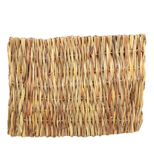 INOOMP 2 Stück Essbare Haustier Grasmatte Handgewebte Seetang Matte als Kau und Ruheplatz für Kaninchen Meerschweinchen Hamster und Kleine Nager Geeignet INOOMP 2 Stück Essbare Haustier Grasmatte Handgewebte Seetang Matte als Kau und Ruheplatz für Kaninchen Meerschweinchen Hamster und Kleine Nager Geeignet von INOOMP