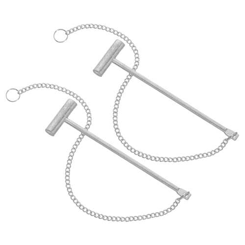 INOOMP 2 Stück Feuermelderhämmer Tür Nothammer Notalarmknopf Unterbrecher Feuerrettungs Brechwerkzeug Nothammer Für Melder Alarmschalter Silbereisen INOOMP 2 Stück Feuermelderhämmer Tür Nothammer Notalarmknopf Unterbrecher Feuerrettungs Brechwerkzeug Nothammer Für Melder Alarmschalter Silbereisen von INOOMP