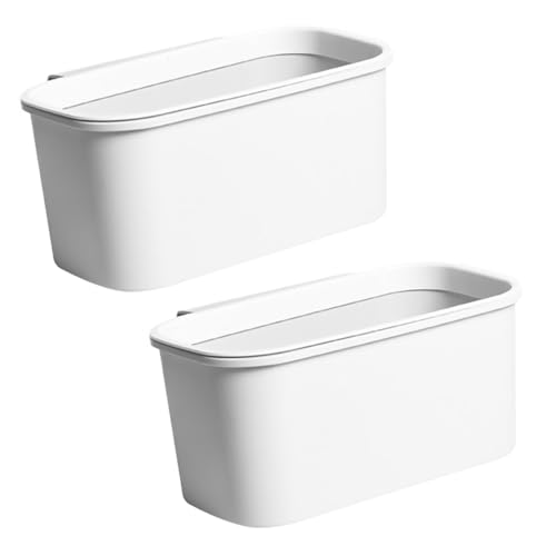 INOOMP 2 Stück Hängender Müllbehälter Küchenabfalleimer Platzsparend Umweltfreundlich Haushaltsabfall Aufbewahrungsbox für Schrank und Schreibtisch INOOMP 2 Stück Hängender Müllbehälter Küchenabfalleimer Platzsparend Umweltfreundlich Haushaltsabfall Aufbewahrungsbox für Schrank und Schreibtisch von INOOMP