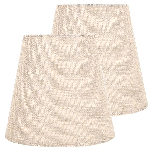 INOOMP 2 Stück Kleiner Lampenschirm Clip Lampenschirm für Kronleuchter Wandlampe Deckenlampe Leicht zu Montieren Langlebige Stoffmaterialien INOOMP 2 Stück Kleiner Lampenschirm Clip Lampenschirm für Kronleuchter Wandlampe Deckenlampe Leicht zu Montieren Langlebige Stoffmaterialien von INOOMP