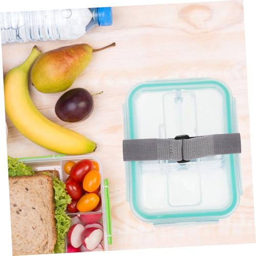 INOOMP 2 Stück Klettgurte mit Schnalle Verstellbare Spannbänder aus Strapazierfähigem Nylon Elastische Haken klettbefestigung für Kabel Bücher Lunchboxen Vielseitig Einsetzbare von INOOMP