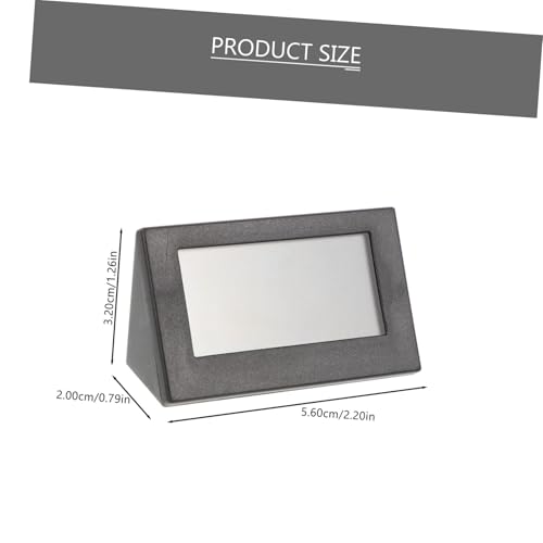 INOOMP 2 Stück Mini LED Auto Uhr Digital LCD Display Leicht Portabel Stabiles Dreieckiges Design für Armaturenbrett und Schreibtisch in Schwarz Weiß INOOMP 2 Stück Mini LED Auto Uhr Digital LCD Display Leicht Portabel Stabiles Dreieckiges Design für Armaturenbrett und Schreibtisch in Schwarz Weiß von INOOMP