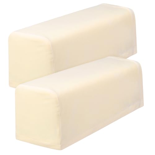 INOOMP 2 Stück Sofa Armlehnenbezug Elastischer Armlehnenschutz Beige rutschfest und Langlebig für Sessel Couch und Möbel Schützt vor Schmutz und Abnutzung für Verschiedene INOOMP 2 Stück Sofa Armlehnenbezug Elastischer Armlehnenschutz Beige rutschfest und Langlebig für Sessel Couch und Möbel Schützt vor Schmutz und Abnutzung für Verschiedene von INOOMP