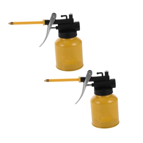 INOOMP 2 Stück Teiliges Aluminiumlegierung Hochdruck Ölkanne mit Flexiblem Präzisionsauslauf Verschleißfest Stoßfest Starke Abdichtung für Präzise Ölzufuhr zu Hause INOOMP 2 Stück Teiliges Aluminiumlegierung Hochdruck Ölkanne mit Flexiblem Präzisionsauslauf Verschleißfest Stoßfest Starke Abdichtung für Präzise Ölzufuhr zu Hause von INOOMP