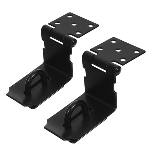 INOOMP 2 Stück Teiliges Edelstahl Türsicherheitsriegel Rechtwinkliger Türverschluss mit Vorhängeschloss Kompatibel Robustes Design für Haus Scheunentor Garage und Lager Einsetzbar INOOMP 2 Stück Teiliges Edelstahl Türsicherheitsriegel Rechtwinkliger Türverschluss mit Vorhängeschloss Kompatibel Robustes Design für Haus Scheunentor Garage und Lager Einsetzbar von INOOMP