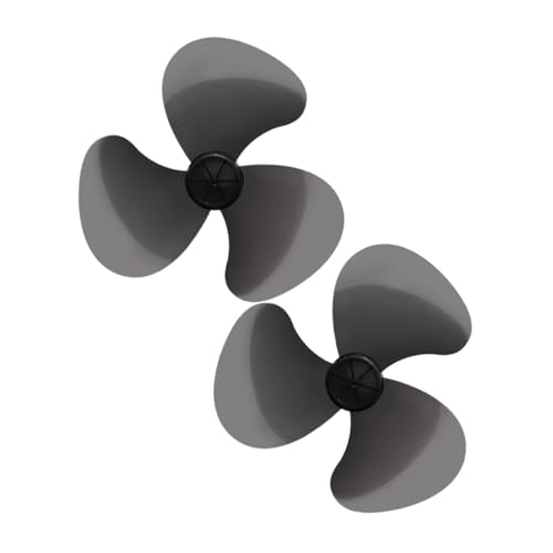 INOOMP 2 Stück Teiliges Lüfterflügel Stand Tischventilator Langlebige Kunststoff-ersatzlüfterblätter Design Hitzebeständig Geräuscharm Großer Luftstrom Passend von INOOMP
