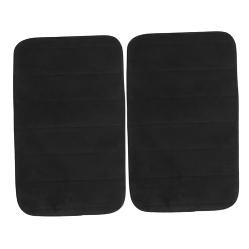 INOOMP 2 Stück Teiliges Memory Schaum Fußmatten Wasserabsorbierende rutschfeste Teppiche für Badezimmer und Hauseingang Weiche Strapazierfähige Türmatten Innen und Außen Schwarz INOOMP 2 Stück Teiliges Memory Schaum Fußmatten Wasserabsorbierende rutschfeste Teppiche für Badezimmer und Hauseingang Weiche Strapazierfähige Türmatten Innen und Außen Schwarz von INOOMP