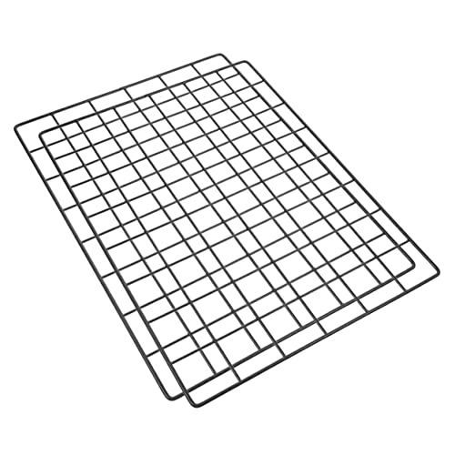 INOOMP 2 Stück Teiliges Metall Gitter Wandpanel Nordic Stil Robuste Wanddeko für Fotowand Vielseitiger Bilderrahmen zur Wandmontage Stilvolles für Wohnraumgestaltung von INOOMP
