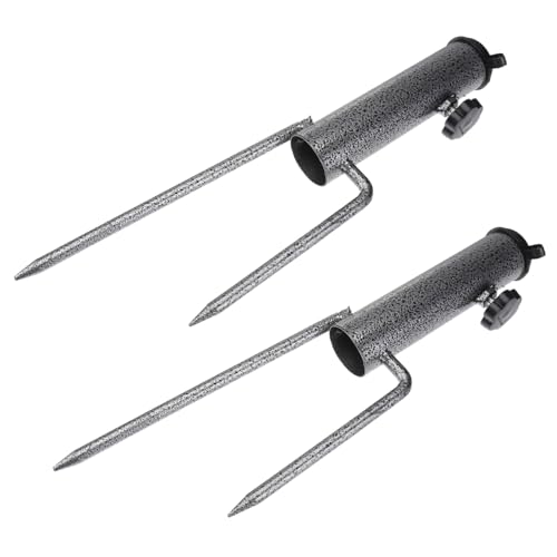 INOOMP 2 Stück Teiliges Sonnenschirm Erdspiess aus Robustem Stabiler Schirmständer für Strand Garten Rasen Einsetzbar mit Tiefem Halt und Langlebiger Bauweise INOOMP 2 Stück Teiliges Sonnenschirm Erdspiess aus Robustem Stabiler Schirmständer für Strand Garten Rasen Einsetzbar mit Tiefem Halt und Langlebiger Bauweise von INOOMP