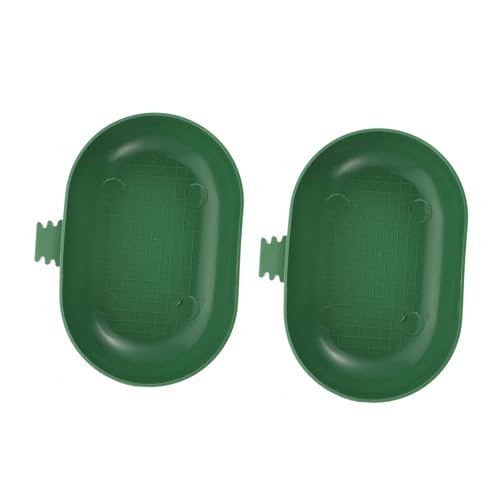 INOOMP 2 Stück Teiliges Vogelbad Kunststoff Badewannen für Kleine Papageien und Kanarienvögel Multifunktionale Vogel Duschtasse zur Reinigung und Hautpflege Grün Geeignet als Vogelkäfig INOOMP 2 Stück Teiliges Vogelbad Kunststoff Badewannen für Kleine Papageien und Kanarienvögel Multifunktionale Vogel Duschtasse zur Reinigung und Hautpflege Grün Geeignet als Vogelkäfig von INOOMP