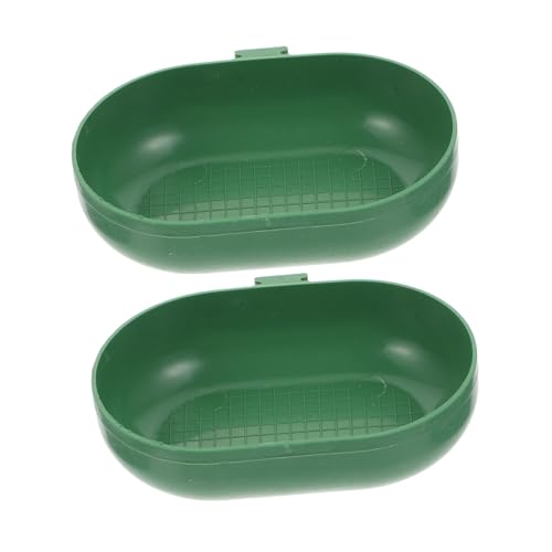 INOOMP 2 Stück Teiliges Vogelbad Kunststoff mit Haken Umweltfreundlich und Sicher Stabile Badewanne für Kleine Vögel Wie Wellensittiche und Finken Praktisches Vogelkäfig zubehör für INOOMP 2 Stück Teiliges Vogelbad Kunststoff mit Haken Umweltfreundlich und Sicher Stabile Badewanne für Kleine Vögel Wie Wellensittiche und Finken Praktisches Vogelkäfig zubehör für von INOOMP