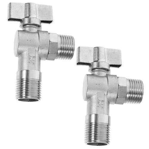 INOOMP 2 Stück Teiliges Vollkupfer Kugelhahn Absperrventil für Gas Warmwasserbereiter Geeignet für Warm und Kaltwasser Einfache Installation Präzise Temperaturregelung Badarmatur Zubehör INOOMP 2 Stück Teiliges Vollkupfer Kugelhahn Absperrventil für Gas Warmwasserbereiter Geeignet für Warm und Kaltwasser Einfache Installation Präzise Temperaturregelung Badarmatur Zubehör von INOOMP