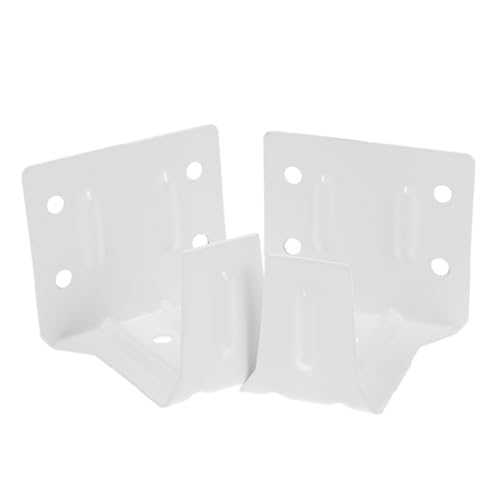 INOOMP 2 Stück Teiliges Weiße Jalousienhalterung mit Mittlerer Stütze Langlebige Fensterjalousien montageclips für Innenfenster Kompatibel mit Rollo Führungsschiene und Gardinenrollos INOOMP 2 Stück Teiliges Weiße Jalousienhalterung mit Mittlerer Stütze Langlebige Fensterjalousien montageclips für Innenfenster Kompatibel mit Rollo Führungsschiene und Gardinenrollos von INOOMP