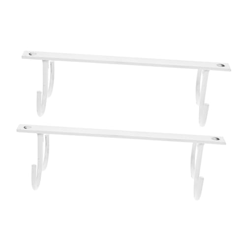 INOOMP 2 Stück Unterbau Becherhalter aus Robustem Metall mit Haken Moderner Tassenhalter für Küchenschrank Platzsparender Ordnungshelfer für Kaffeetassen und Küchenutensilien INOOMP 2 Stück Unterbau Becherhalter aus Robustem Metall mit Haken Moderner Tassenhalter für Küchenschrank Platzsparender Ordnungshelfer für Kaffeetassen und Küchenutensilien von INOOMP