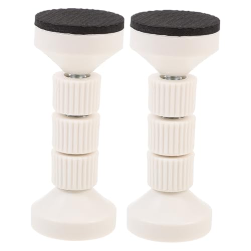 INOOMP 2 Stück Verstellbarer Kopfteil stabilisator Bettrahmen Stopper mit Eva schutzpolster Stoßdämpfender Möbel Anti Shake Halter für Bett Schrank Regal Erdbebensicherung Weiß INOOMP 2 Stück Verstellbarer Kopfteil stabilisator Bettrahmen Stopper mit Eva schutzpolster Stoßdämpfender Möbel Anti Shake Halter für Bett Schrank Regal Erdbebensicherung Weiß von INOOMP