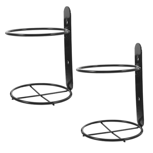 INOOMP 2stücke Weinflaschenhalter Zur Wandmontage Weinregal Aus Metall Für Flasche Weinhalter Zur Wandmontage Für Home Bar Und Dekoration von INOOMP