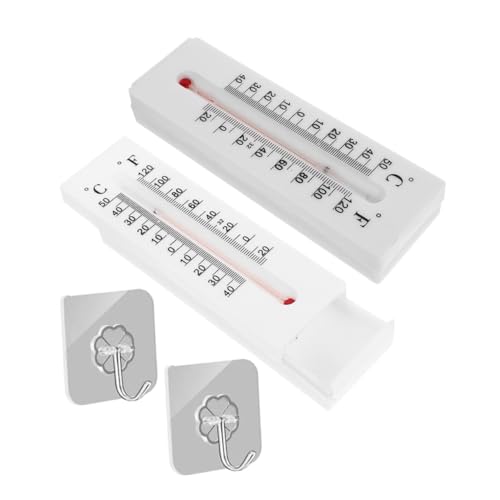 INOOMP 2 Stück Wetterfeste Gartenschlüsselbox mit Verstecktem Thermometer Outdoor Schlüsselversteck Wetterbeständige Kunststoff Schlüsselaufbewahrung Diskretes Geheimfach für Garten und INOOMP 2 Stück Wetterfeste Gartenschlüsselbox mit Verstecktem Thermometer Outdoor Schlüsselversteck Wetterbeständige Kunststoff Schlüsselaufbewahrung Diskretes Geheimfach für Garten und von INOOMP