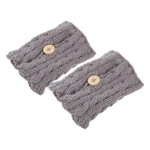 INOOMP 2 Stück Wiederverwendbare Gestrickte Kaffeetassenhüllen aus Weichem Garn Isolierende Schutzbezüge für Heiße und Kalte Getränke Komfortable Becherhülle für Büro und Zuhause von INOOMP