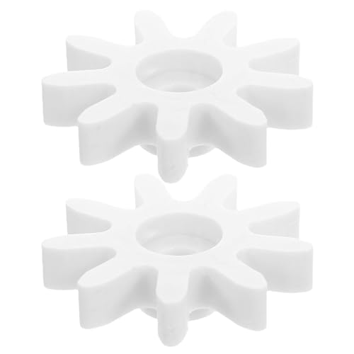 INOOMP 2 Stück Zubehör für Süßigkeitenautomaten: Kunststoffzahnrad für Kaugummiautomaten – Münzautomaten-Ersatzteil für Arcade-Geräte von INOOMP