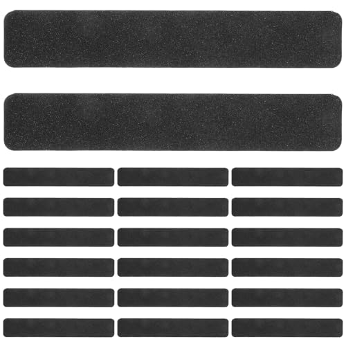 INOOMP 20 Stück Hochleistungs-Anti-Rutsch-Klebeband: Wasserdichtes Griffband für Treppen im Innen- und Außenbereich – 60er-Körnung, 30 x 5 cm, schwarzer Griffstreifen – rutschfeste für INOOMP 20 Stück Hochleistungs-Anti-Rutsch-Klebeband: Wasserdichtes Griffband für Treppen im Innen- und Außenbereich – 60er-Körnung, 30 x 5 cm, schwarzer Griffstreifen – rutschfeste für von INOOMP