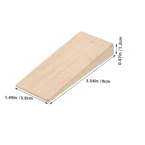 INOOMP 20stücke Axtstiel-befestigungskeile Aus Kunststoff Spaltkeile Für Hämmer Und Landwirtschaftliche Äxte Stabile Keile Zur Werkzeugwartung Kompatibel Mit Verschiedenen Werkzeugen von INOOMP