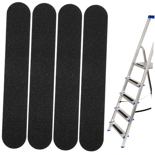 INOOMP 20 Stück Teiliges Anti rutsch Klebeband PVC rutschfeste Treppenstufen Streifen Wetterfeste Bodenhaftung Selbstklebend Strapazierfähig für Treppen Rampen Leitern Innen und Außen von INOOMP